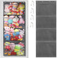 New Stuffed Storage Bag Over The Door Stuff Animals Organizer Hanging Mesh Bags 4 Large Pockets for Baby Plush Toys Kids Storage