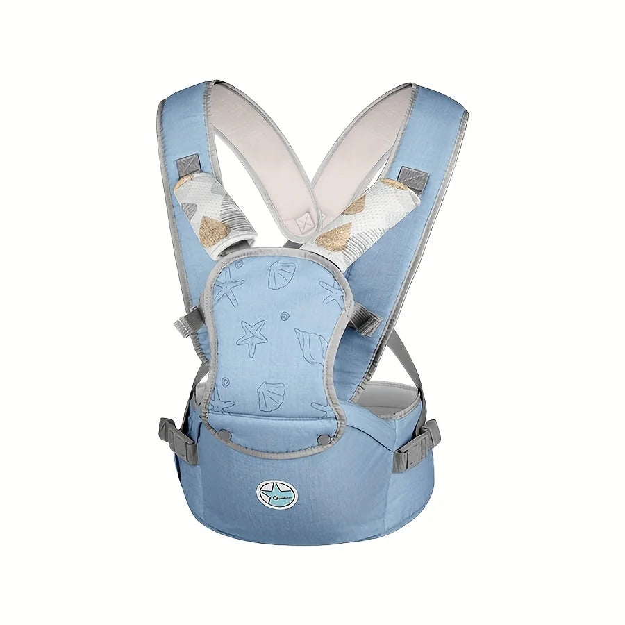 1PC Starfish Baby Carrier Waist Seat, Baby Wrap for All Seasons, Mom's Baby-Carrying Tool Kangaroo Backpack, Baby Accessories