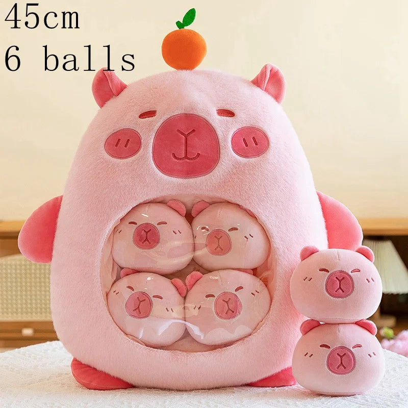Cute Animal Plush Bag – Mini Stuffed Dolls