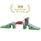 Wooden Train Track Racing Railway Street Sign Toys Bridge Tunnel Track Accessories Wood Tracks Creative Toys For Children Gift