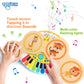 2-in-1 Wooden Piano & Drum – Lights & Music Fun!