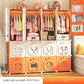 Home Bedroom Furniture Folding Wardrobe Clothes Cabinets Simple Dressers Cube Storage Locker Baby Closet Plastic Collapsible