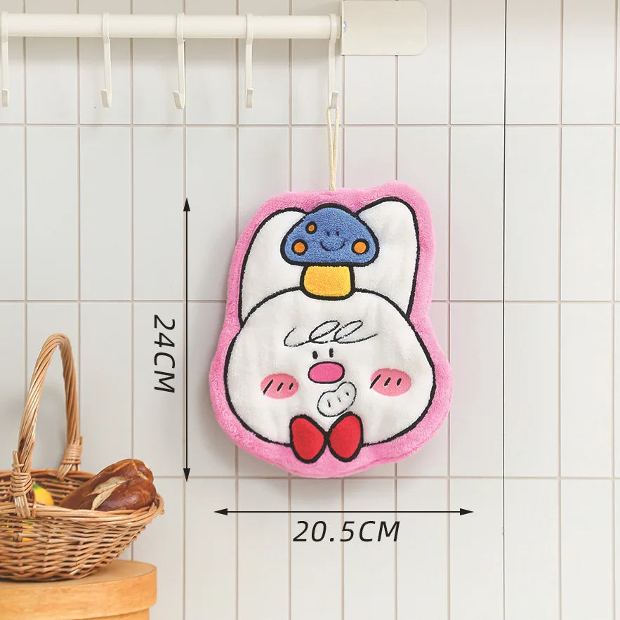 Hand Towels Wet Wipes Towel Bread Cheese Hanging Towel Bathing Towel Kitchen Handkerchief Absorbent Wipe Cloth toallas de mano