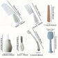 Baby care set of eight pieces  nasal inhaler, nail clippers, brush, file, comb, electric nail grinder set, daily cleaning a