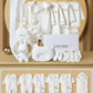 16/18/19/21/22pcs Newborn Clothes Set Angel Wing Baby Clothing Suit Pure Cotton 0-1Y Kids Unisex Infants Underwear Set No Box