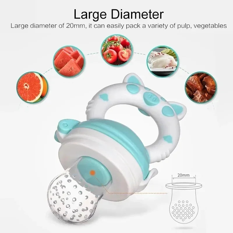Baby Fruit Milk Feeder Nipple Pacifier – Learn to Drink