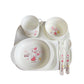 Children’s Feeding Set – Divided Plate & Spoon/Fork Set