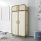 Modern Minimalist Wardrobe Organizer Storage Cube for Bedroom, Baby, and Home Furniture - Armable Metal Design