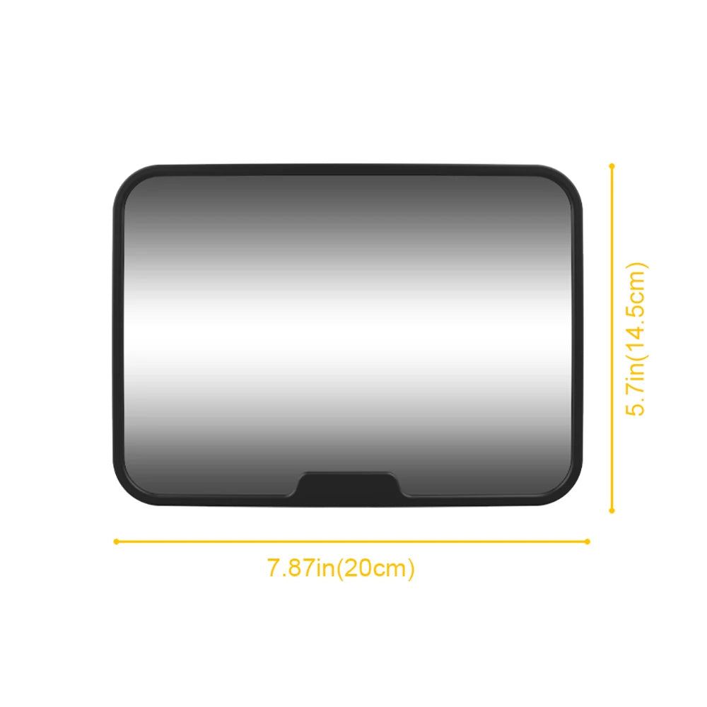 Baby Car Mirror 360° Rotatable Facing Car Seat Mirrors Baby Car Monitor with Wide Clear View, Shatterproof, Easy Assembled