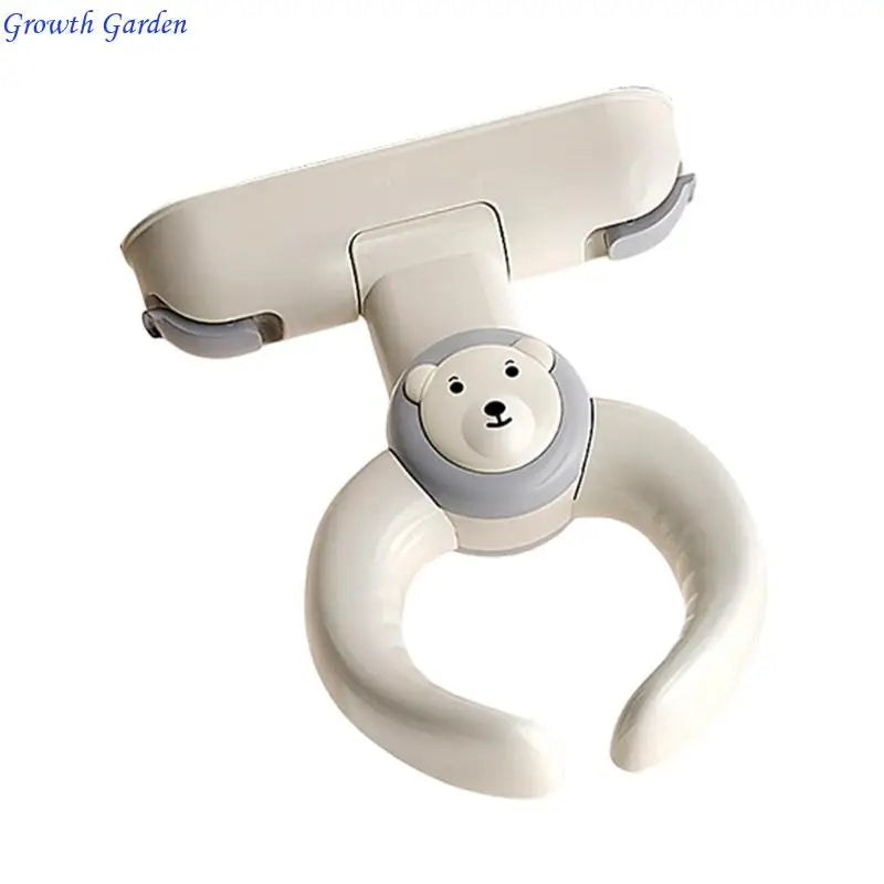 Portable Foldable Baby Shower Stand Rack Secure Grip Adjustable for Toddler Safe Standing Support Bath Time Helper E65D