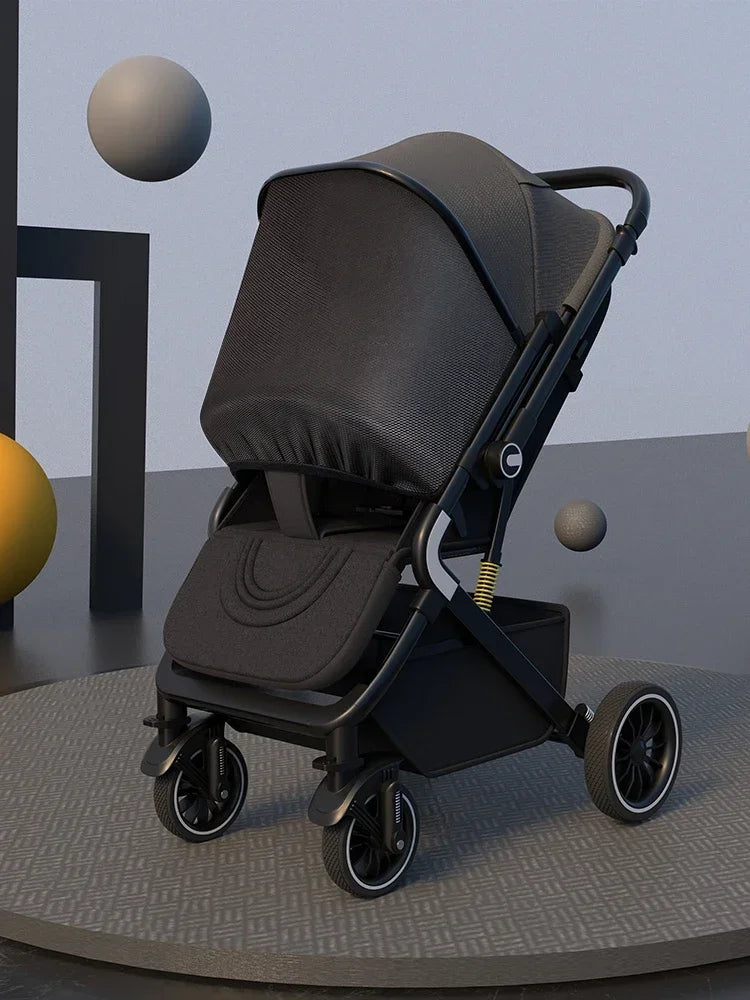 Lightweight baby stroller baby stroller 0 to 3 years Baby stroller with baby comfort Sit and lie multiple child stroller