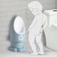 Cartoon Boy’s Training Urinal – Adjustable Standing Toilet for Toddlers