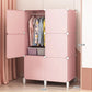 Modular Minimalist Wardrobe Space Saving Fabric Display Nordic Modern Wardrobe Living Room Baby Plastic Ropero Salon Furniture