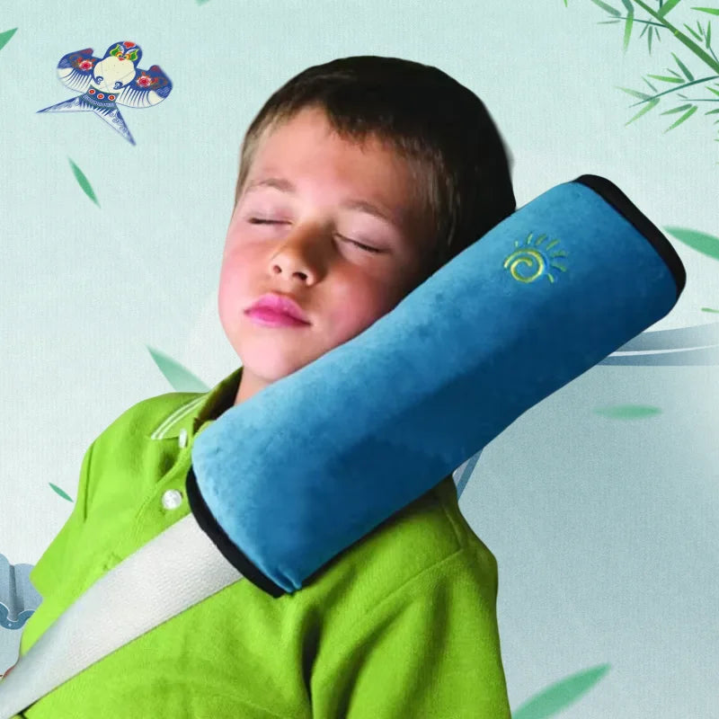 Children Car Safety Seat Belt Pillow Car-Styling Accessories Shoulder Strap Plush Soft Cushion Infants Head Supports Protection