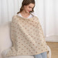 Muslin Nursing Cover for Baby Breastfeeding, Breathable 100% Cotton Breastfeeding Cover with Rigid Hoop for Mother Nursing Apron