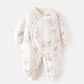 Newborn Winter Clothes Quilted Thicken Warm Christmas Baby Girl Romper 1st Birthday Baby Jumpsuit For Boys