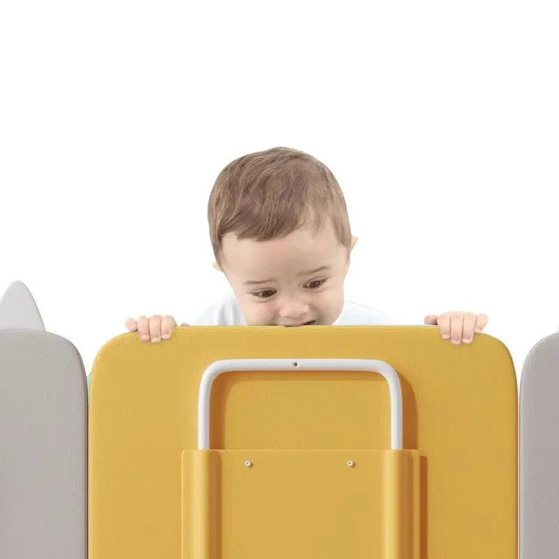 38cm Height Baby Bed Rail Guard Height Adjustable Anti-collision Guardrail Children's Bed Fence Bed General Soft Gate Crib Rail