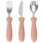 Infant Feeding Set – Silicone Plate, Spoon & Fork