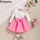Toddler Girl 2PCS Summer Set – One-Shoulder T-Shirt & Skirt