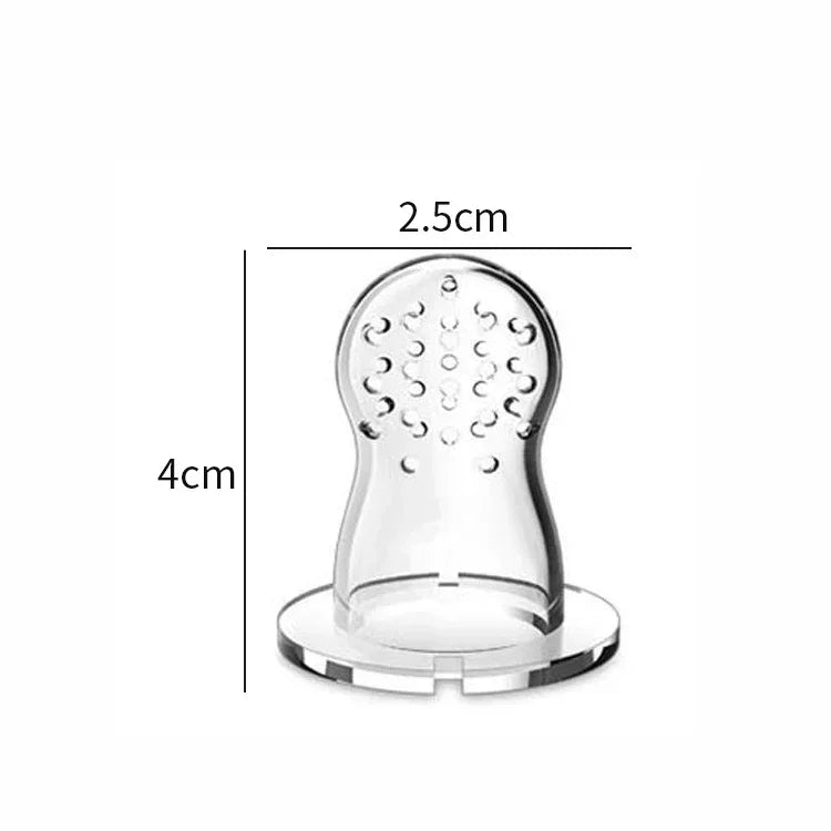 Sucette d'alimentation pour bébé avec tétine à fruits – Sucette de dentition en silicone sans BPA