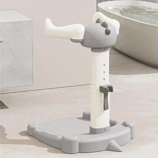 Baby Standing Bathing Artifact Children's Bathing Rack Baby Ass Handrail Retractable Support Infant Standing Bathing Table