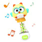Cute Handheld Interactive Rattle Early Learning Toy for Infants, Enhances Grip & Motor Skills, Promotes Visual with Music Toy