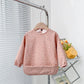 2025New Solid Color Painting Smock Baby's Soft Waterproof Long Sleeve Art Smock Feeding Bib Apron for Kids Accessories
