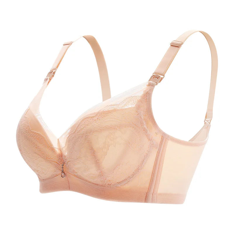 Women's Seamless  Breathable Nursing  Bra For All Seasons  Push-up  Pure Cotton  No Underwire  Maternity Sleepwear