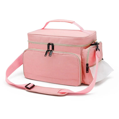 Portable Warmer Insulated Baby Bottle Thermal Tote Breast Pump Breastmilk Travel Cooler Bag