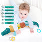Hochet musical pour bébé – Chenille et Crocodile en peluche
