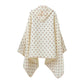 Soft Cotton Baby Hooded Towel Bath Towel for Boys Girls rabbit ear Bathrobe Sleepwear Kid's Clothing Floral Print Color ponchos