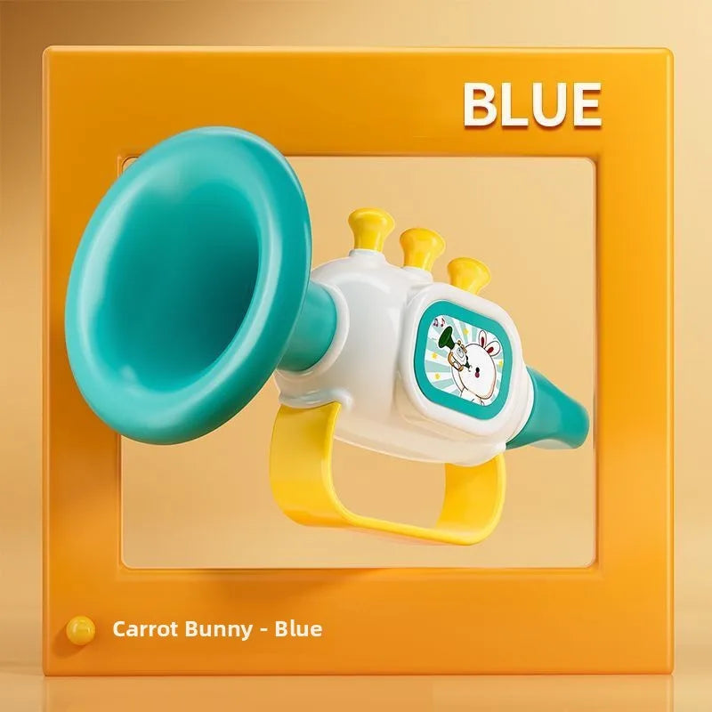 Children's Small Trumpet 54 Sound Effects Baby Bird Whistle Blow Instrument Toys Animal Gathering Horn Musical Plaything