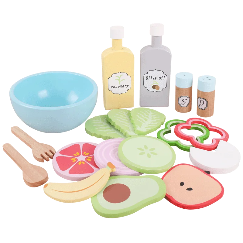 Wooden Play Food Set – Cook & Create!
