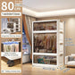 Multifunction Folding Storage Cabinet Dustproof Wardrobe Sundries Cabinet Closet Organizer Locker Storage Box