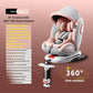 Baby Car Safety Seat 360° Rotatable Car Child Safety Seat Strengthened ISOFIX Hard Interface Child Safety Car Seat with Support