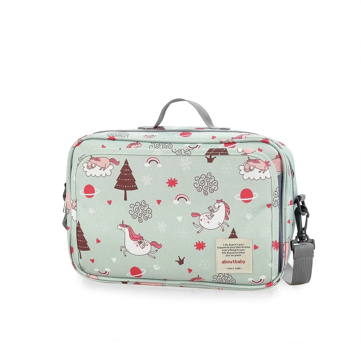 Multifunctional Diaper Backpack – Stroller-Friendly