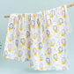 Size 110*110CM 1PC 6 Layers Muslin Cotton Fiber Muslin Baby Swaddles Soft Newborn Wrap Multifunction Infant Blankets Bath Towel
