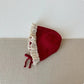 New Year Baby Hat Red Knitted Winter Infant Cap