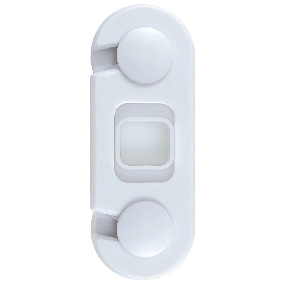 Child Proof Refrigerator Lock, Baby Safety Locks for Fridges, Cabinets, Drawers, Double Doors and More, Ergonomically Designed