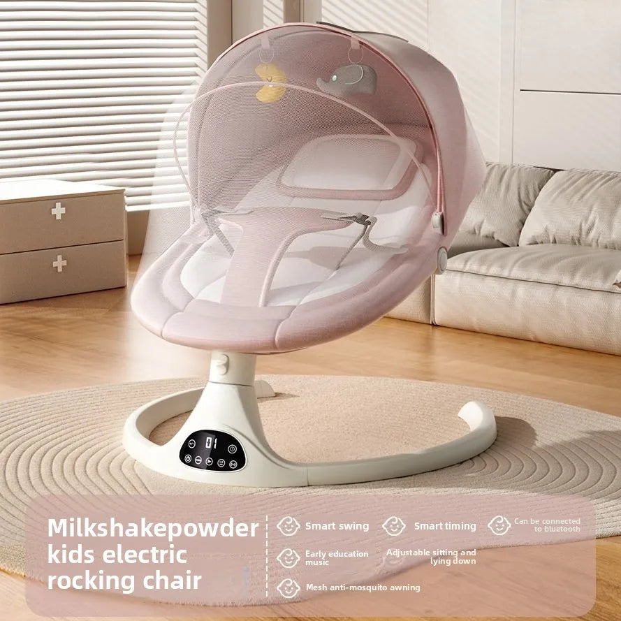 Electric Baby Rocker Soothing Swing Chair Newborns Cradle Seat Music Motion Infant Sleep Baby rocker Bassinet Baby Sleep Basket