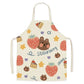 Cute little dinosaur bear rabbit pattern apron home linen children's cleaning apron kitchen cooking baking bib