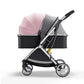 Luxurious Baby Stroller 3 in 1 Can Sit Can Lie Baby Pram Portable Baby Travel System Baby Pushchair for Newborn