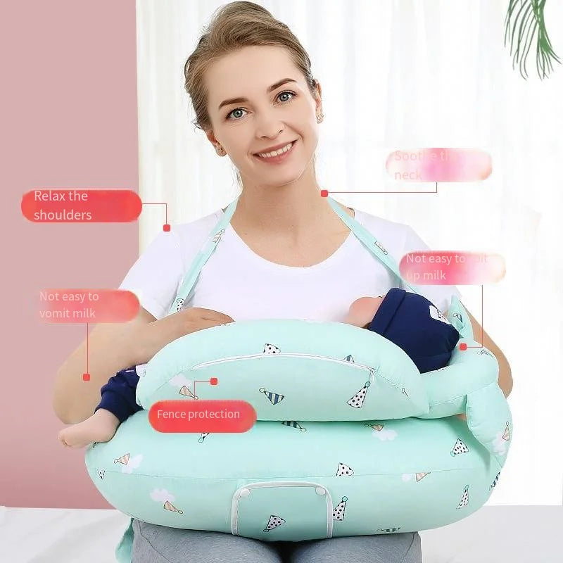 Breastfeeding Nursing Pillow Waist Protection Holding Baby Horizontally Holding Pillow Anti Spitting Chair Breastfeeding Pillow