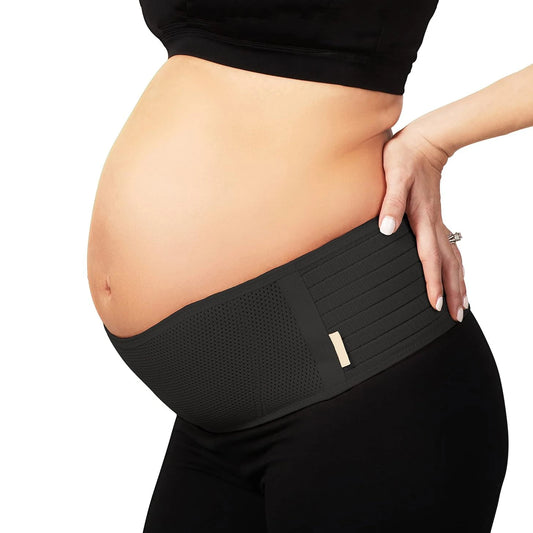 Pregnancy  Support Band for Abdomen, Pelvic, Waist, & Back Tiredness，Adjustable Gepoetry Maternity Belly Band for Pregnant Women