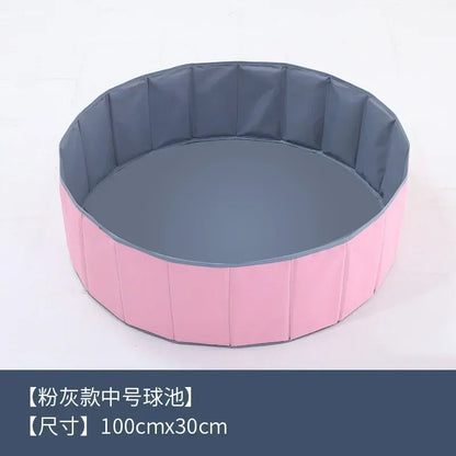 Foldable Baby Ball Pit – Ocean Fun Anytime!