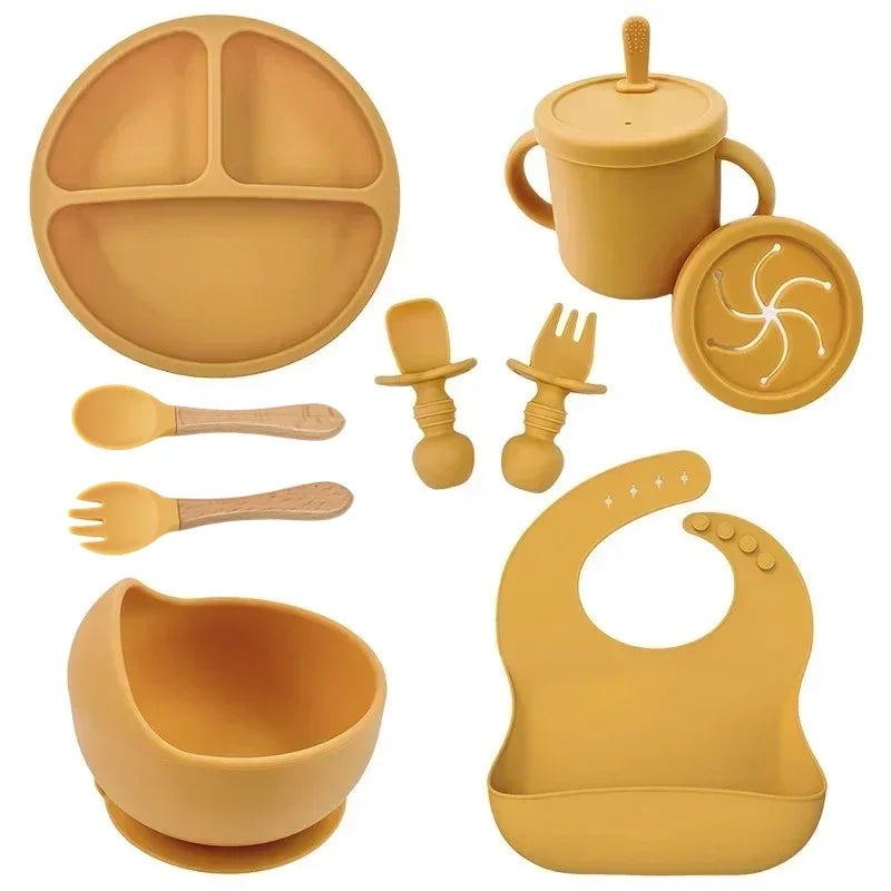 Infant Feeding Kit – Suction Plate, Cup & Cutlery Set
