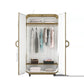 Modern Minimalist Wardrobe Organizer Storage Cube for Bedroom, Baby, and Home Furniture - Armable Metal Design