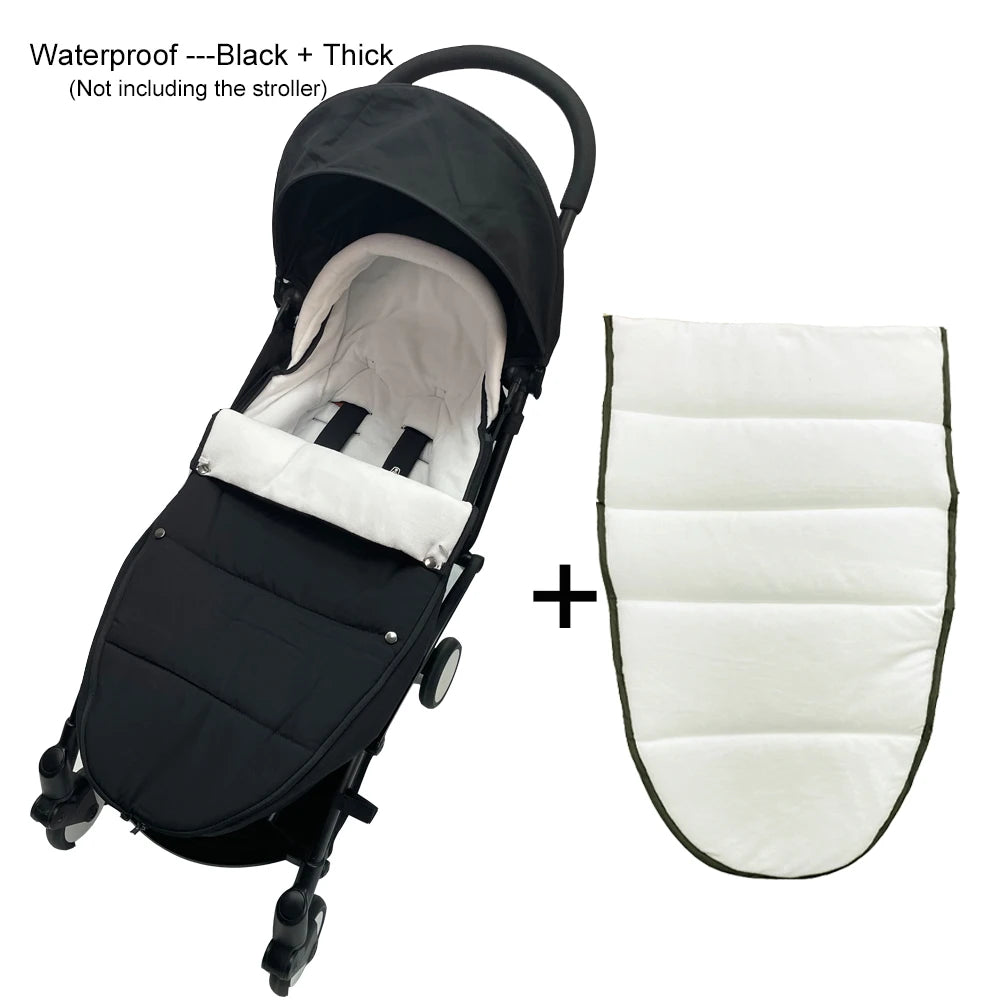 Universal Pushchairs Footmuff, Stroller Accessory Compatible with Babyzen YOYO, YOYO2 & YOYO3 strollers - Soft Lining & Fabric