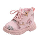 AJHL 2025 New Leather Western Boots Cowboy Bootie Soft Sole Non-Slip Crib Shoes for Baby Infant Toddler Girls Boys Newborn