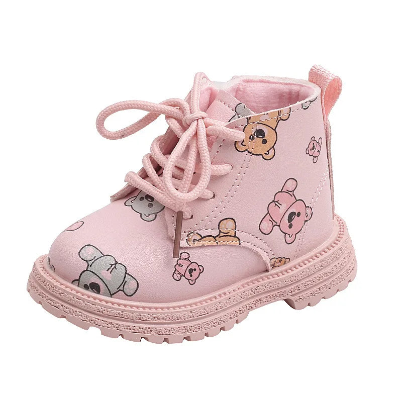AJHL 2025 New Leather Western Boots Cowboy Bootie Soft Sole Non-Slip Crib Shoes for Baby Infant Toddler Girls Boys Newborn